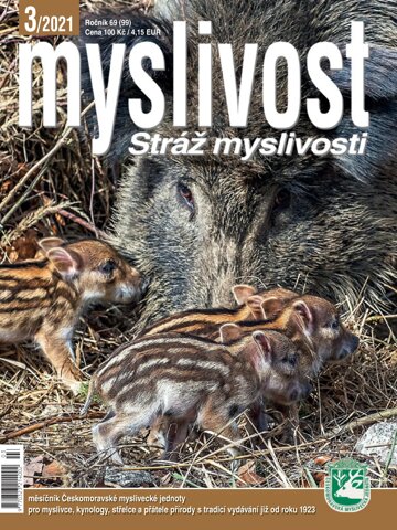 Obálka e-magazínu Myslivost 3/2021