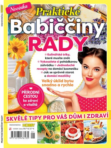 Obálka e-magazínu Knihovnička Paní domu - Hobby (Babiččiny rady) 1/2025