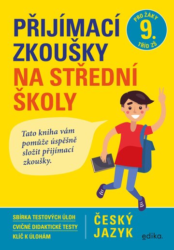 Obálka knihy Přijímací zkoušky na střední školy – český jazyk