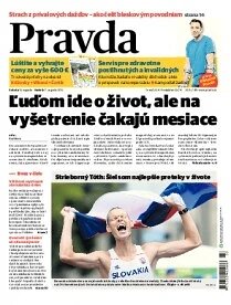 Obálka e-magazínu Pravda 16. 8. 2014