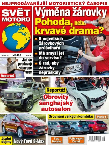 Obálka e-magazínu Svět motorů 27.4.2015