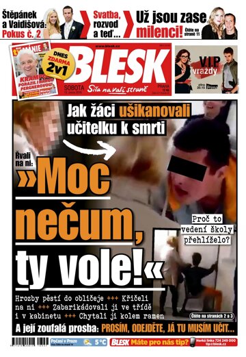 Obálka e-magazínu Blesk 13.2.2016