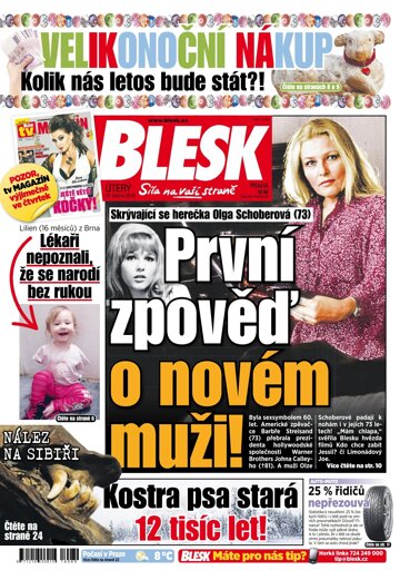 Obálka e-magazínu Blesk 22.3.2016