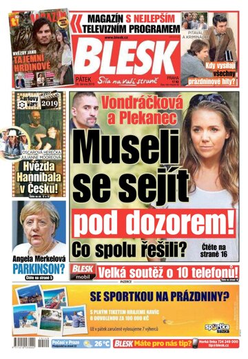 Obálka e-magazínu Blesk 28.6.2019