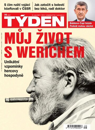 Obálka e-magazínu Týden 35/2017