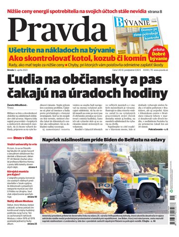 Obálka e-magazínu Pravda 12. 4. 2023