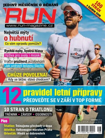 Obálka e-magazínu RUN 6/2018