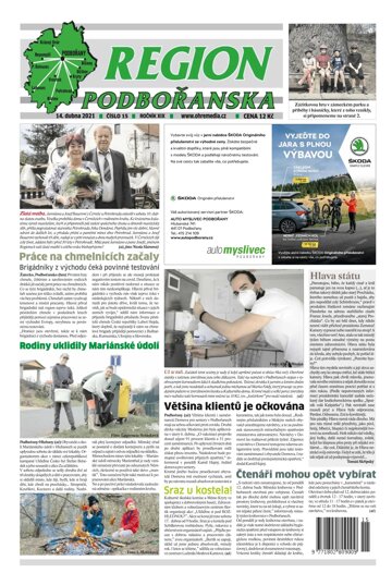 Obálka e-magazínu Region Podbořanska 15/2021