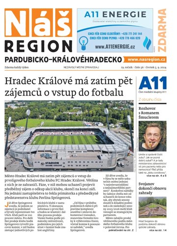 Obálka e-magazínu Náš Region - Pardubicko/Královéhradecko 36/2024