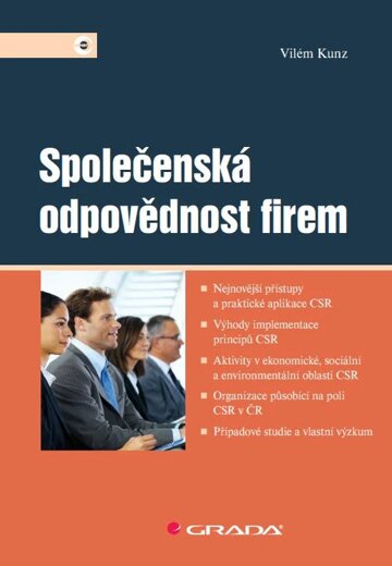 Obálka knihy Společenská odpovědnost firem