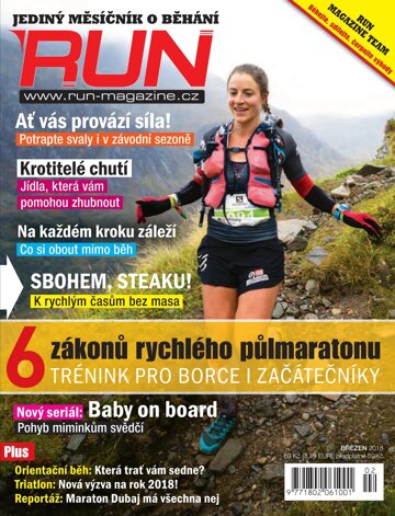 Obálka e-magazínu RUN 3/2018