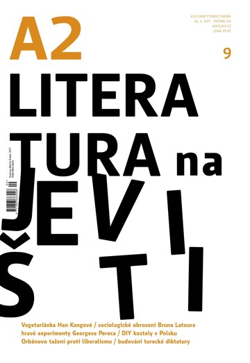 Obálka e-magazínu A2 kulturní čtrnáctideník 9/2017