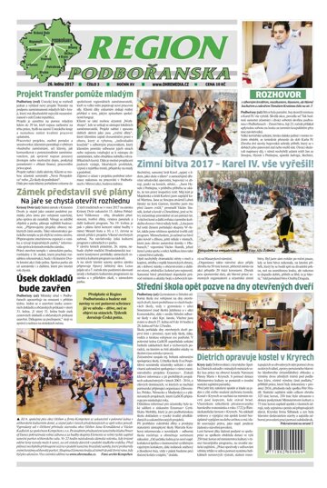 Obálka e-magazínu Region Podbořanska 3/2017