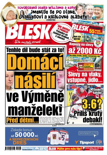 Obálka e-magazínu Blesk 5.5.2015