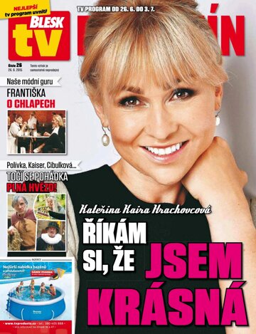 Obálka e-magazínu Blesk Tv magazín - 26.6.2015