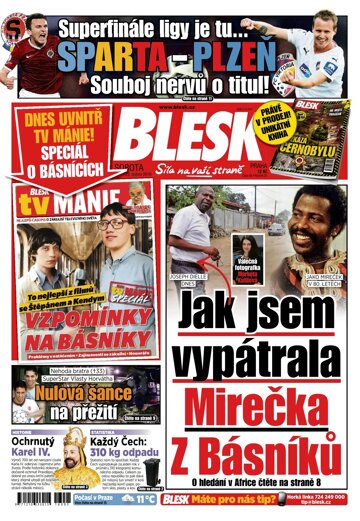 Obálka e-magazínu Blesk 23.4.2016