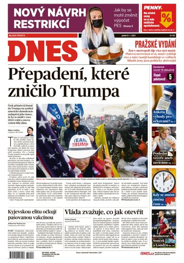 Obálka e-magazínu MF Dnes 8.1.2021