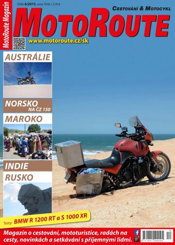 Obálka e-magazínu MotoRoute Magazín 6/2015