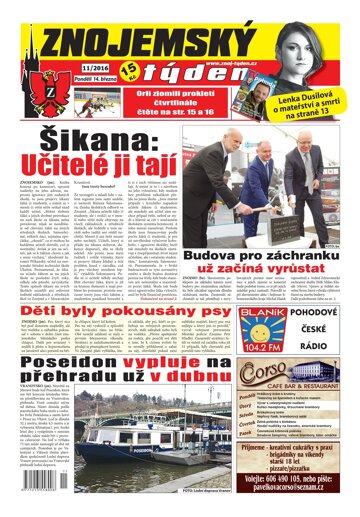 Obálka e-magazínu Znojemský týden 11/2016