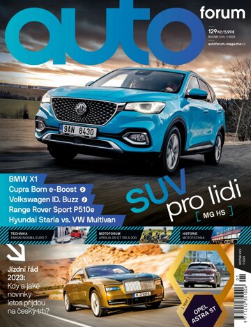 Obálka e-magazínu AUTOforum 1/2023