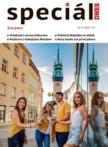 Obálka e-magazínu Magazín DNES SPECIÁL Brno a Jižní Morava - 25.8.2023