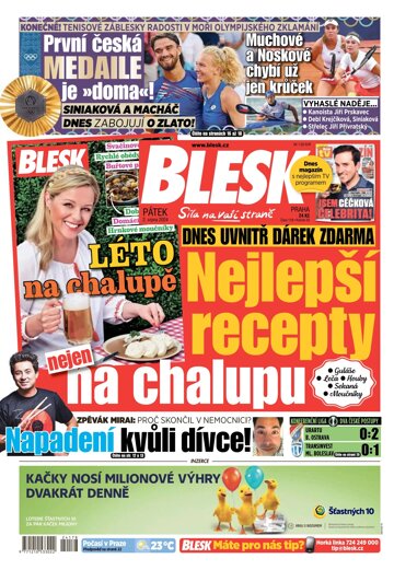 Obálka e-magazínu Blesk 2.8.2024