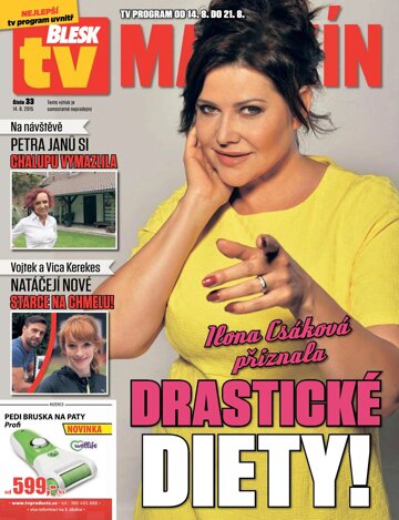 Obálka e-magazínu Blesk Tv magazín - 14.8.2015