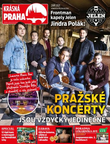 Obálka e-magazínu Příloha Blesk KP Krásná Praha 9/2021 - 7.9.2021