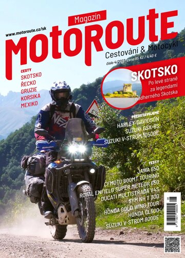 Obálka e-magazínu MotoRoute Magazín 4/2023