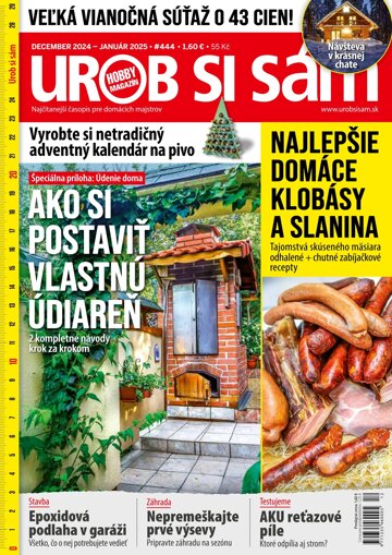 Obálka e-magazínu Urob si sám 12/20.01.202425