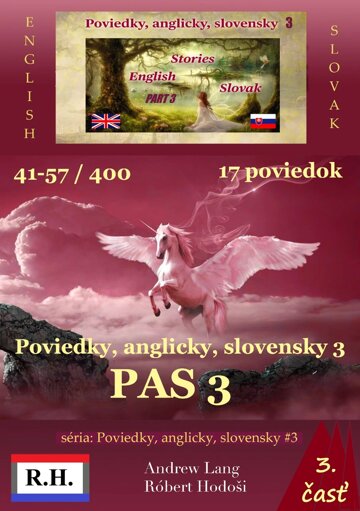 Obálka knihy Poviedky, anglicky, slovensky 3