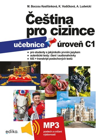 Obálka knihy Čeština pro cizince C1 - učebnice