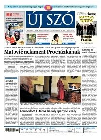 Obálka e-magazínu Új Szó 3.6.2014