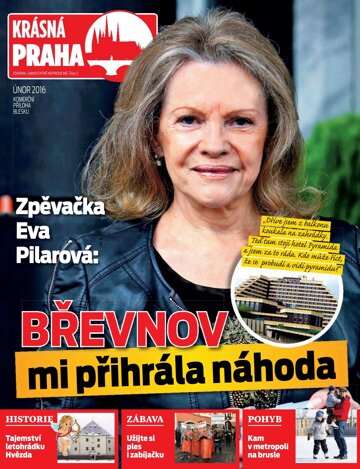 Obálka e-magazínu Blesk příloha Krásná Praha - 2.2.2016