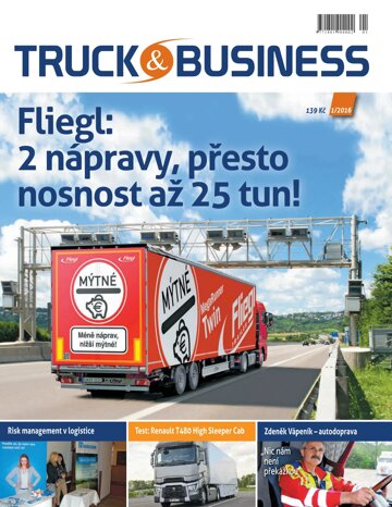 Obálka e-magazínu Truck & business 1/2016