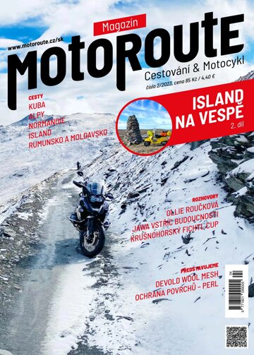 Obálka e-magazínu MotoRoute Magazín 2/2023