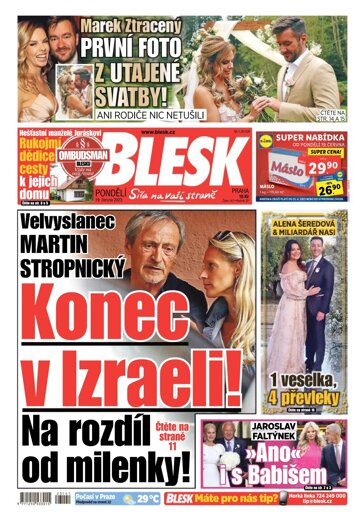 Obálka e-magazínu Blesk 19.6.2023