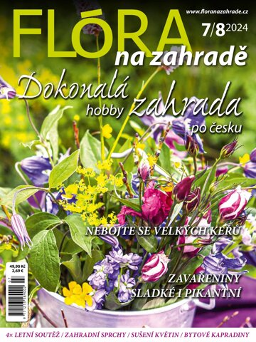 Obálka e-magazínu Flóra 7-8/2024
