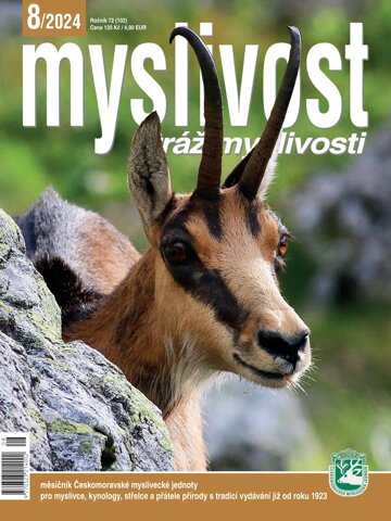 Obálka e-magazínu Myslivost 8/2024