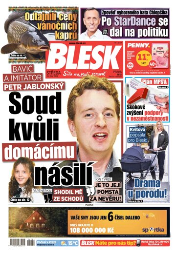 Obálka e-magazínu Blesk 16.10.2024