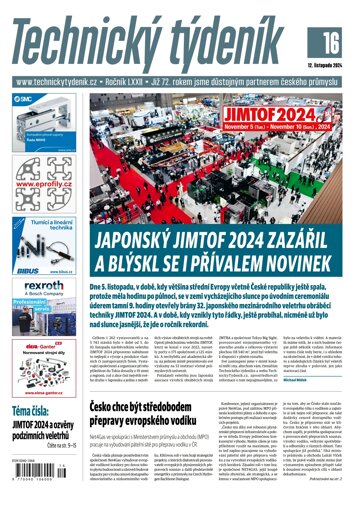 Obálka e-magazínu Technický týdeník 16/2024