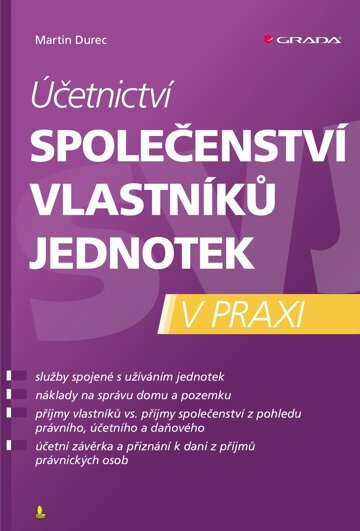 Obálka knihy Účetnictví společenství vlastníků jednotek