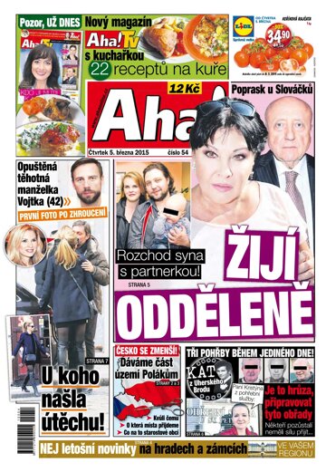 Obálka e-magazínu AHA! 5.3.2015