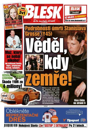 Obálka e-magazínu Blesk 18.4.2015