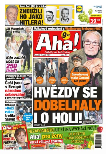 Obálka e-magazínu AHA! 11.9.2017