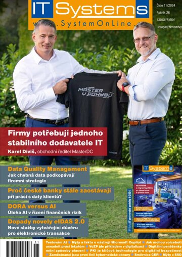 Obálka e-magazínu IT Systems 11/2024