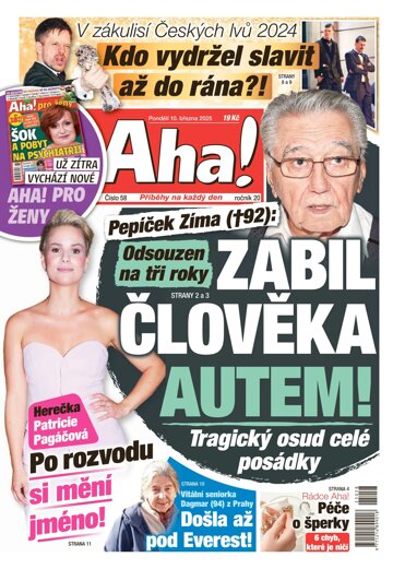 Obálka e-magazínu AHA! 10.3.2025