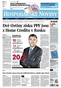 Obálka e-magazínu Hospodářské noviny 113 - 12.6.2013