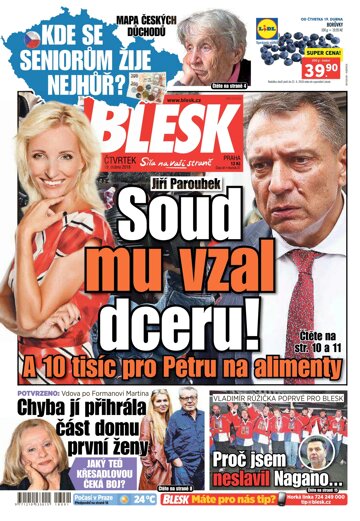 Obálka e-magazínu Blesk 19.4.2018