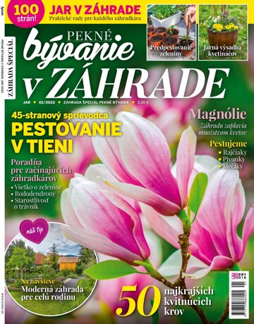 Obálka e-magazínu Pekné bývanie v záhrade 1/2022